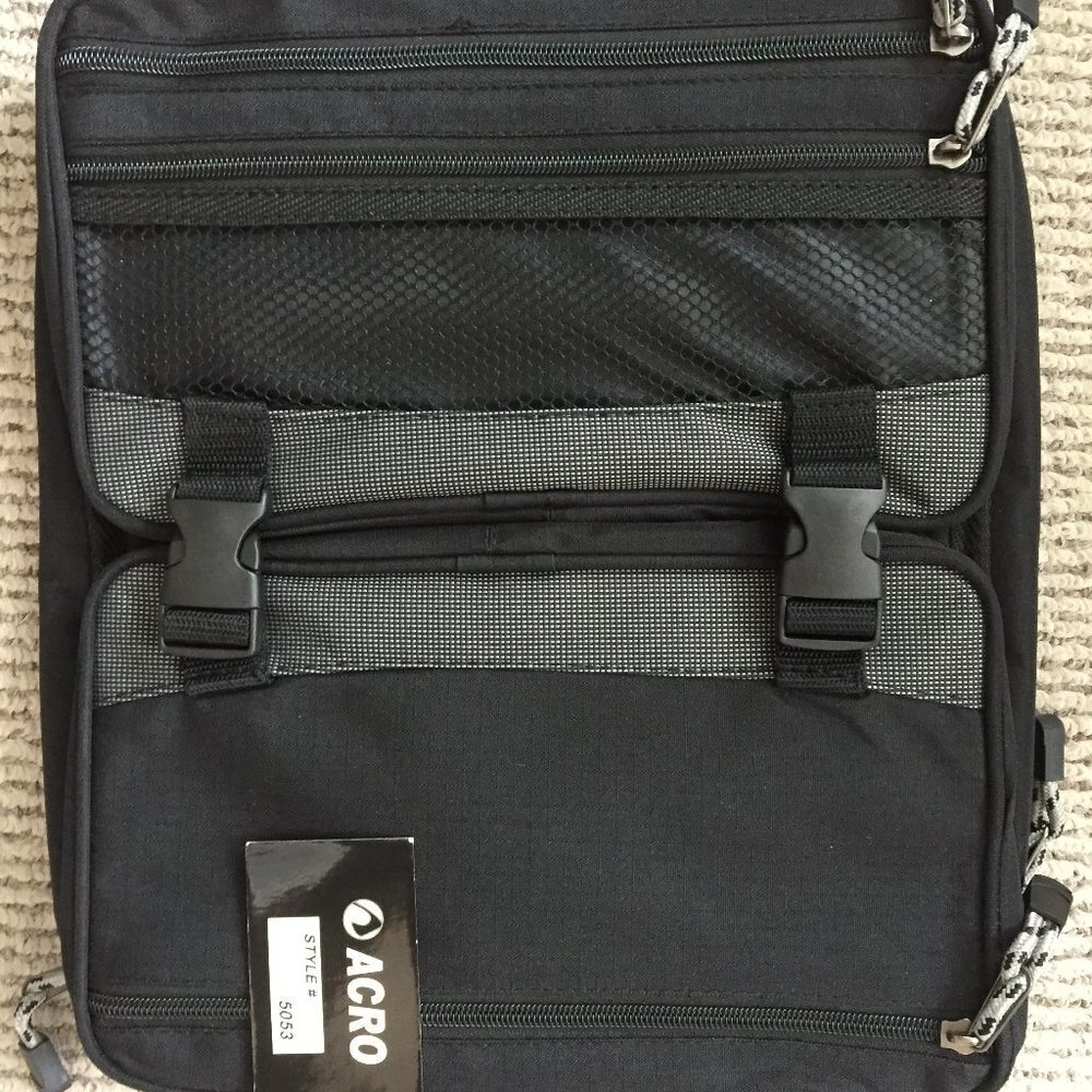 Brand new computer bag by ACRO with tag. Durable fabric, lightweight
